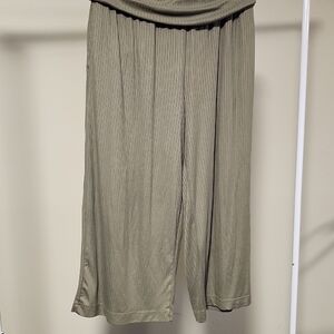 George Women's Ribbed Wide-Leg Pants